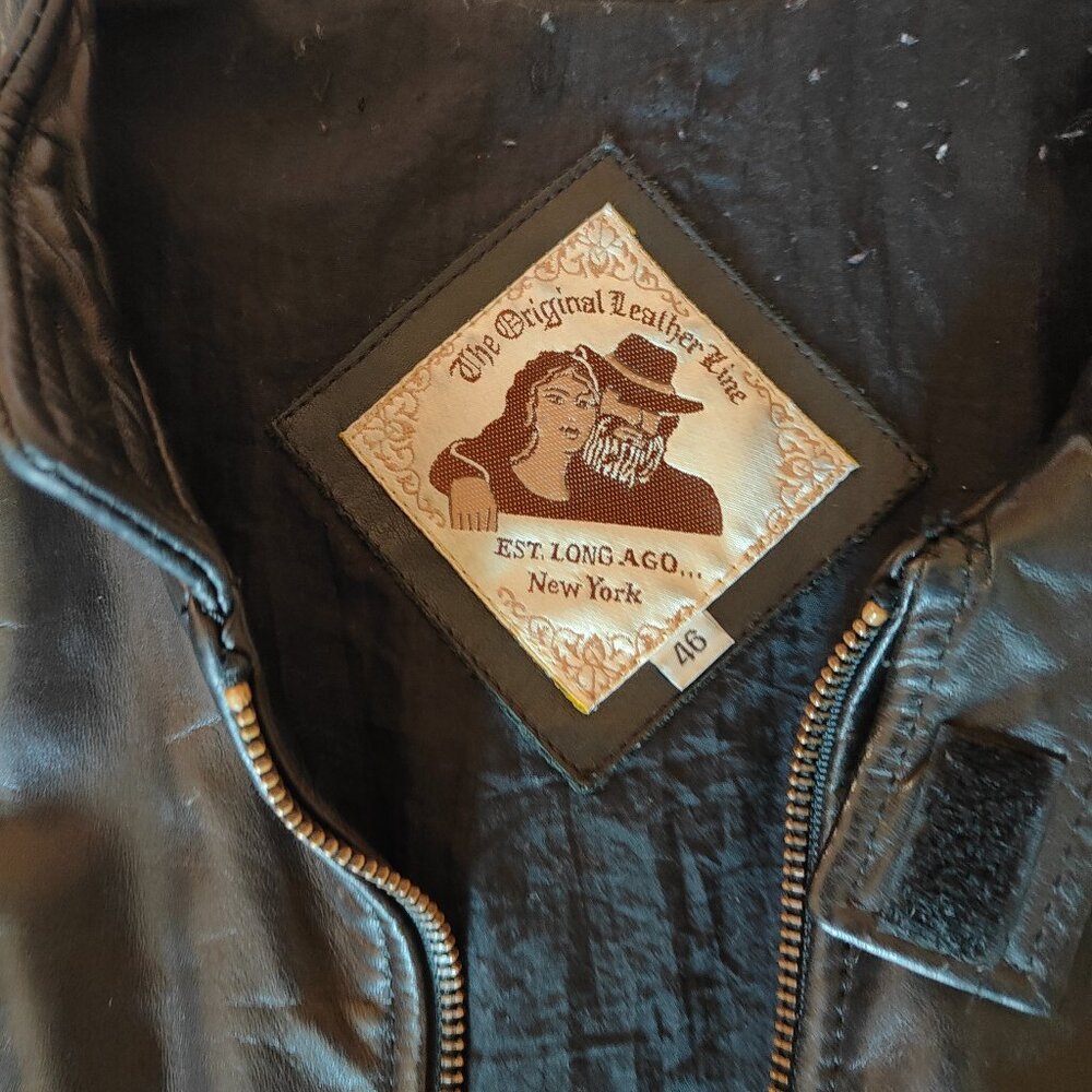 🔥 VINTAGE 1980s Lambskin Leather Jacket – Leather Line NYC 🔥